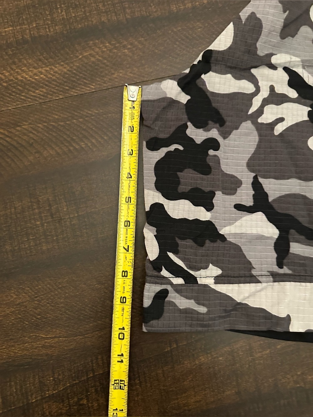 Tapout Men's MMA Fight Shorts Camo Black Gray White Red-Size 36 - Picture 8 of 11